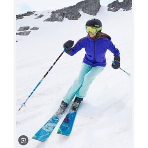 NWT Athleta Ravenswood Ski Jacket Purple Blue Small